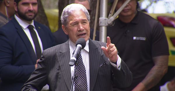 Heckles and fiery retorts as politicians speak at Waitangi