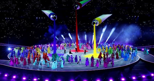 Winter Olympics officially open with a multi-site opening ceremony
