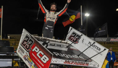 Speedway news: McFadden wins Mr Sprintcar opener, late failure for Kostecki