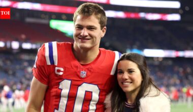 "I'm catching feelings": Drake Maye’s heartfelt moment with wife Ann leaves fans in tears hours ahead of Super Bowl 2026 | NFL News