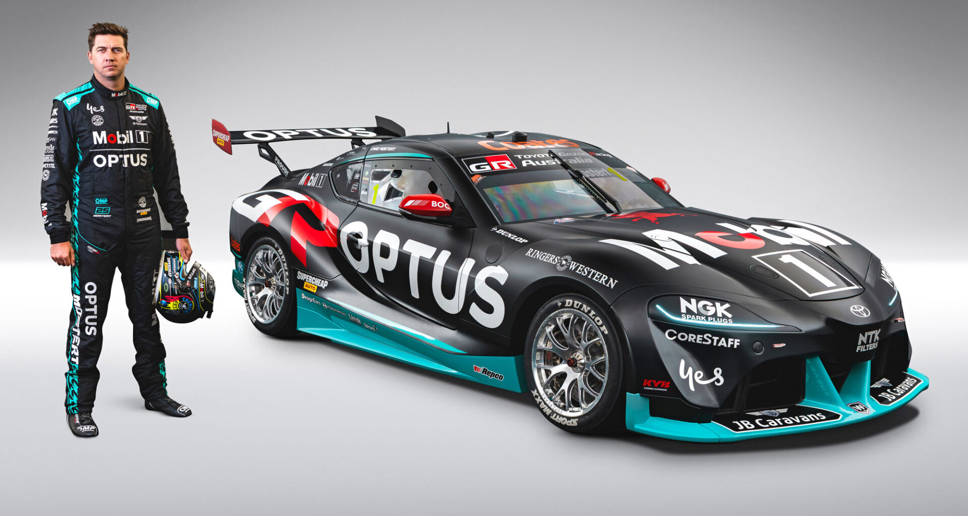 Supercars news: The hidden anomaly in Chaz Mostert’s #1 Toyota reveal