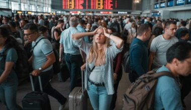 Hundreds Of Passengers Grounded Around Australia And New Zealand As Virgin Australia, Jetstar, Qantas, Air New Zealand, And Others Delay 545 And Cancel 21 Flights, Disrupting Canberra, Brisbane, Perth, Auckland, Sydney, Melbourne, Christchurch, And Wellington
