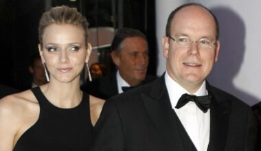 Prince Albert of Monaco returns to the spot where he first introduced Princess Charlene 20 years ago