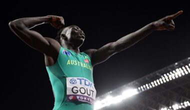 Gout Gout pulls out of Glasgow Commonwealth Games