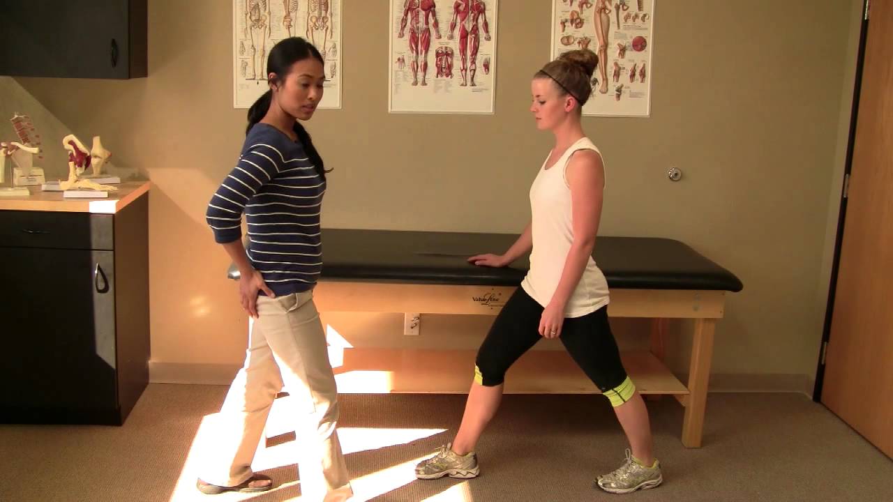 Hip Flexor Stretch-Standing - YouTube