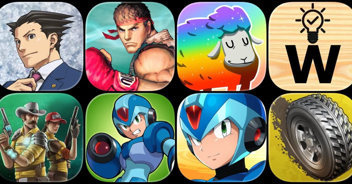 MEGA MAN X, Street Fighter, Space Marshals 2, more