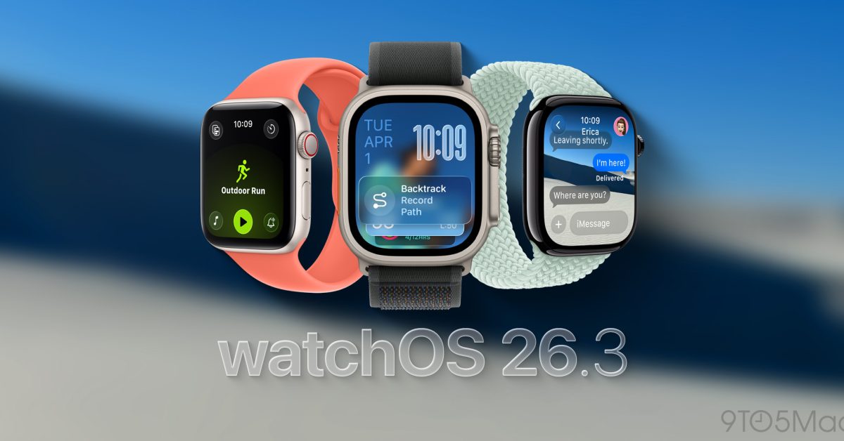 Apple releases watchOS 26.3, tvOS 26.3, and visionOS 26.3