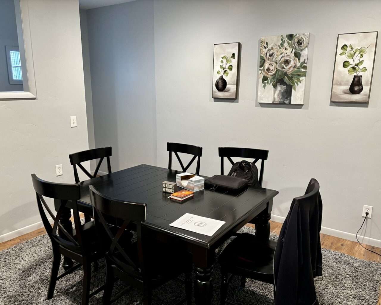 A private room for therapy sessions located towards the back of The Well-Center for Hope Coffee Shop. Photo by Tony Guerrero/Hays Post