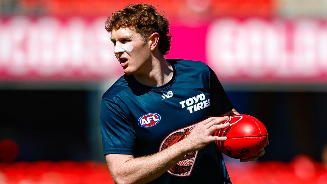 'Fearing the worst': Giants star with suspected ACL injury at training