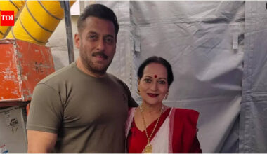 'Same mischievous twinkle in his eyes': Salman Khan reunites with ‘Hum Aapke Hain Koun’ co-star Himani Shivpuri - see post |