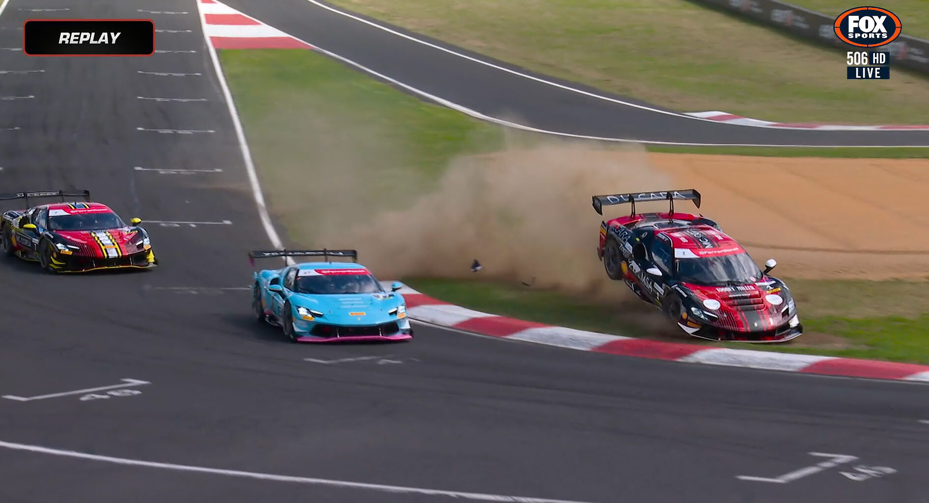 Bathurst 12 Hour news: Wild Ferrari Challenge finish caps off Bathurst 12 Hour supports