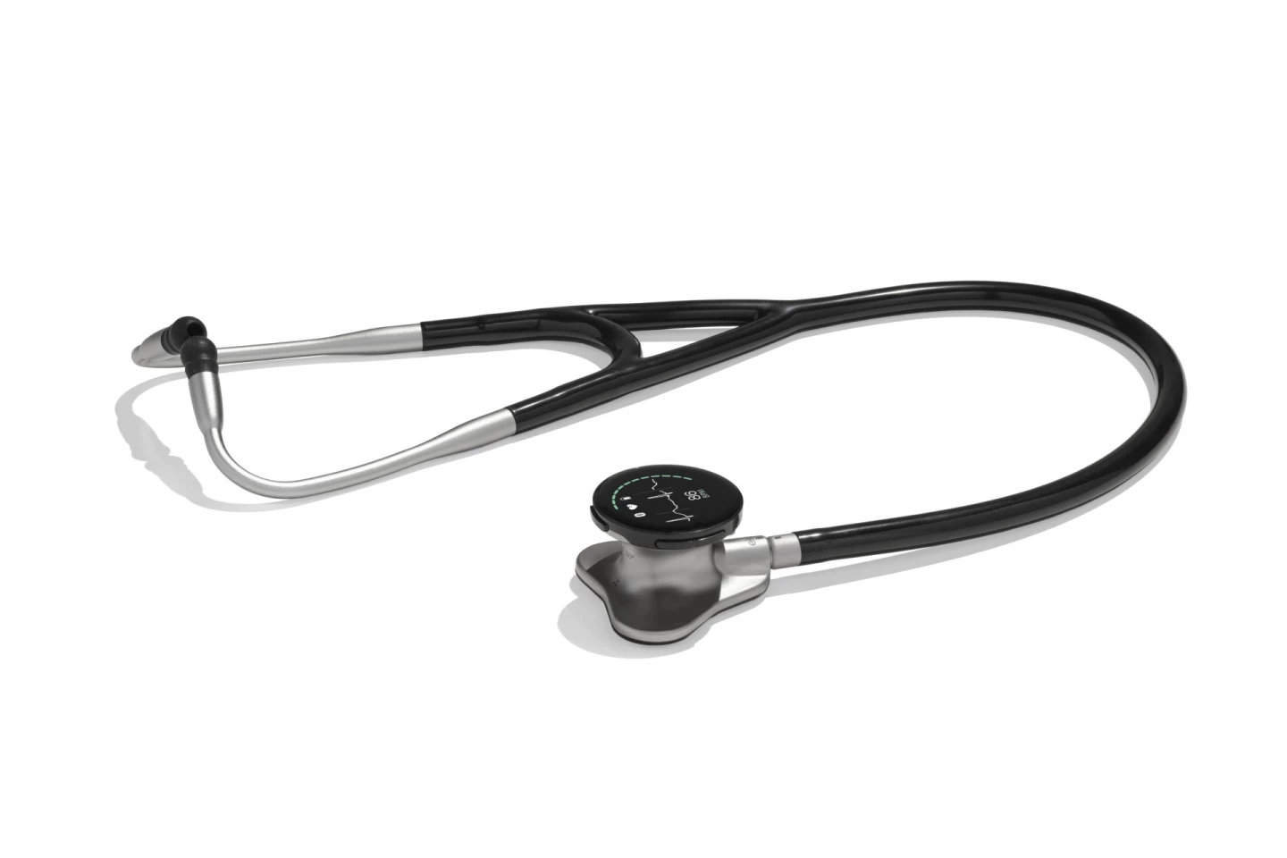 The smart stethoscope used in the study perfectly resembles conventional tools and was able to record cardiac sounds for analysis by an AI system