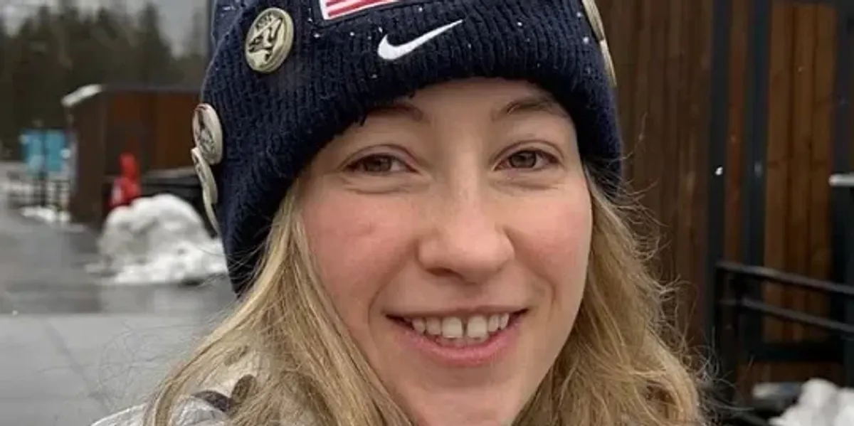 Winter Olympics star enjoys Valentine's date with fan who flew 600 miles to meet her