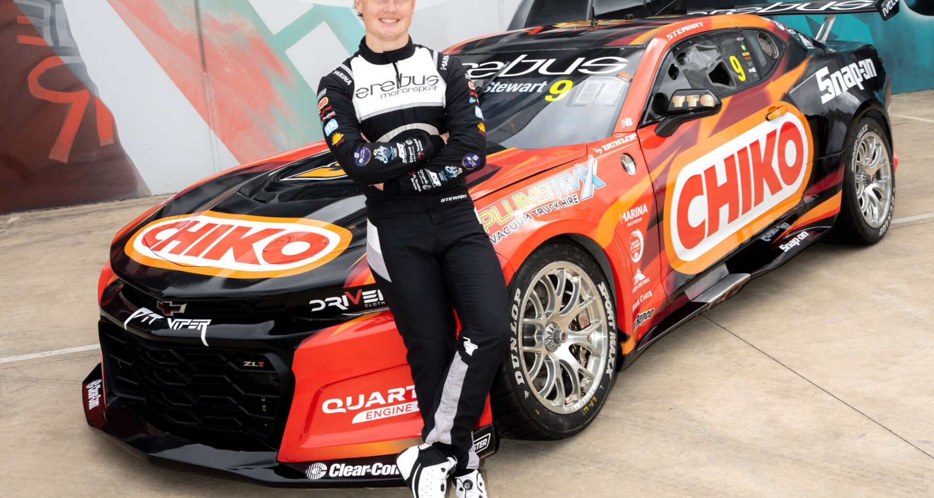 Supercars news: Erebus rookie Jobe Stewart's first livery unveiled