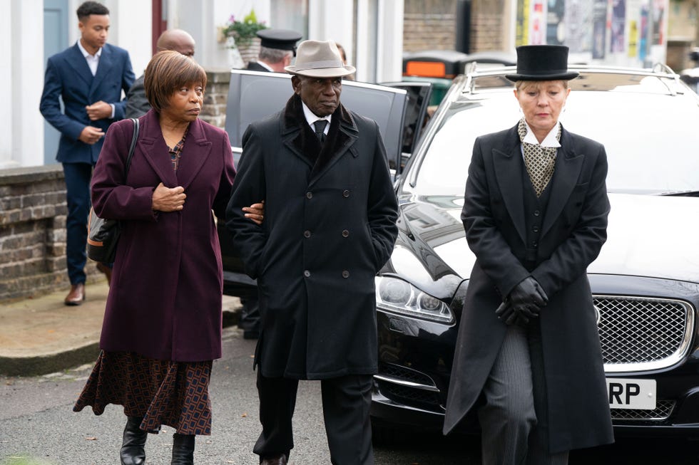 Patrick Trueman, Yolande Trueman, EastEnders patrick trueman, yolande trueman, eastenders