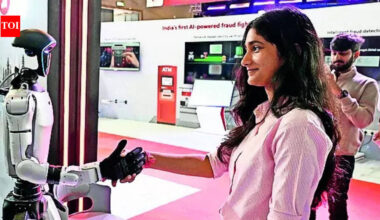 From robots in healthcare to drones scanning crops, it's India story at work | India News
