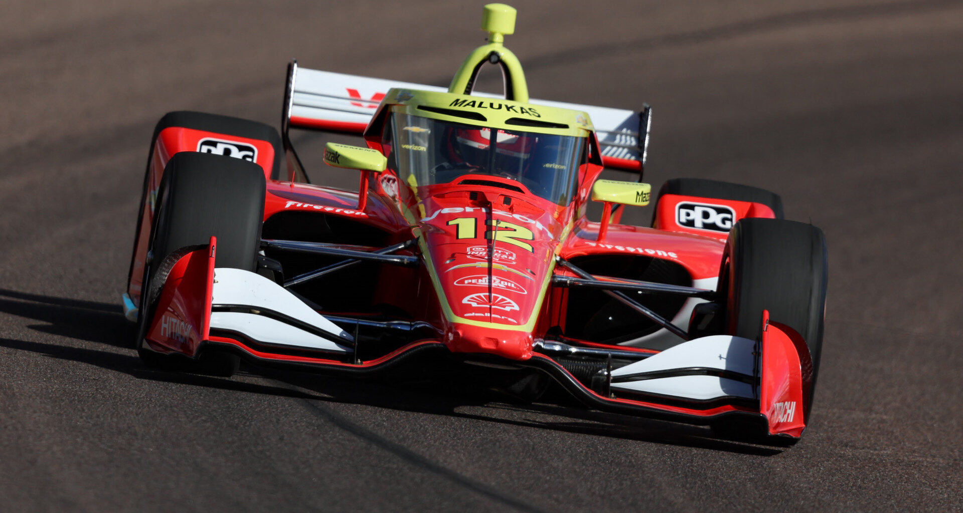 Will Power’s replacement David Malukas tops Phoenix IndyCar test