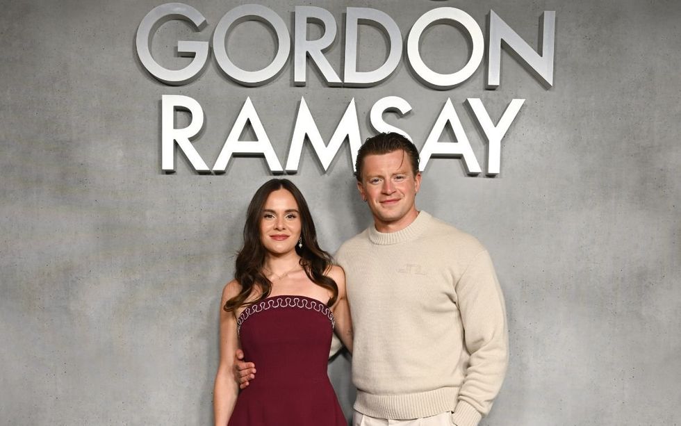 Holly Ramsay and Adam Peaty