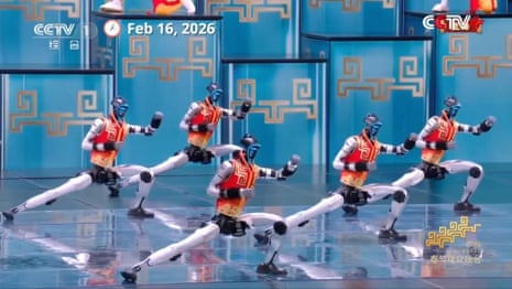 Should we be impressed or worried by China's humanoid robot display? – video