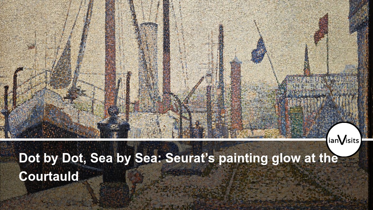 Seurat’s painting glow at the Courtauld