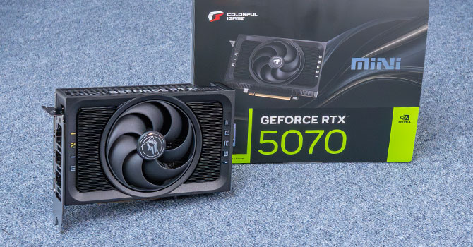 Colorful GeForce RTX 5070 Mini OC Review