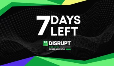 TechCrunch Disrupt 2026 7 days left