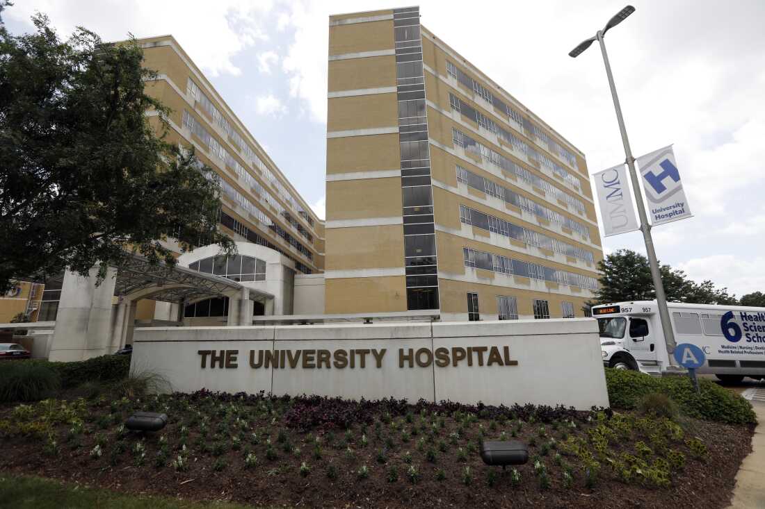 The University of Mississippi Medical Center stands in Jackson, Miss., in 2018.