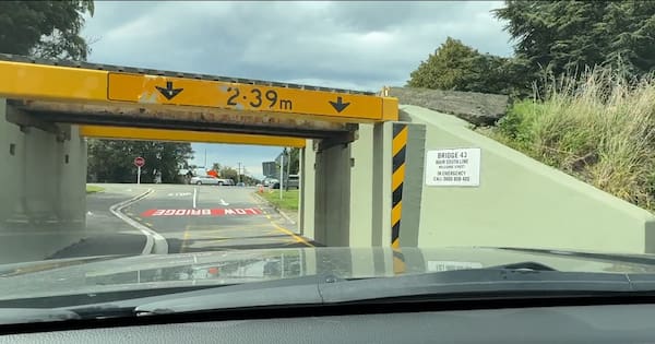 NZ's most-struck rail bridge building a reputation