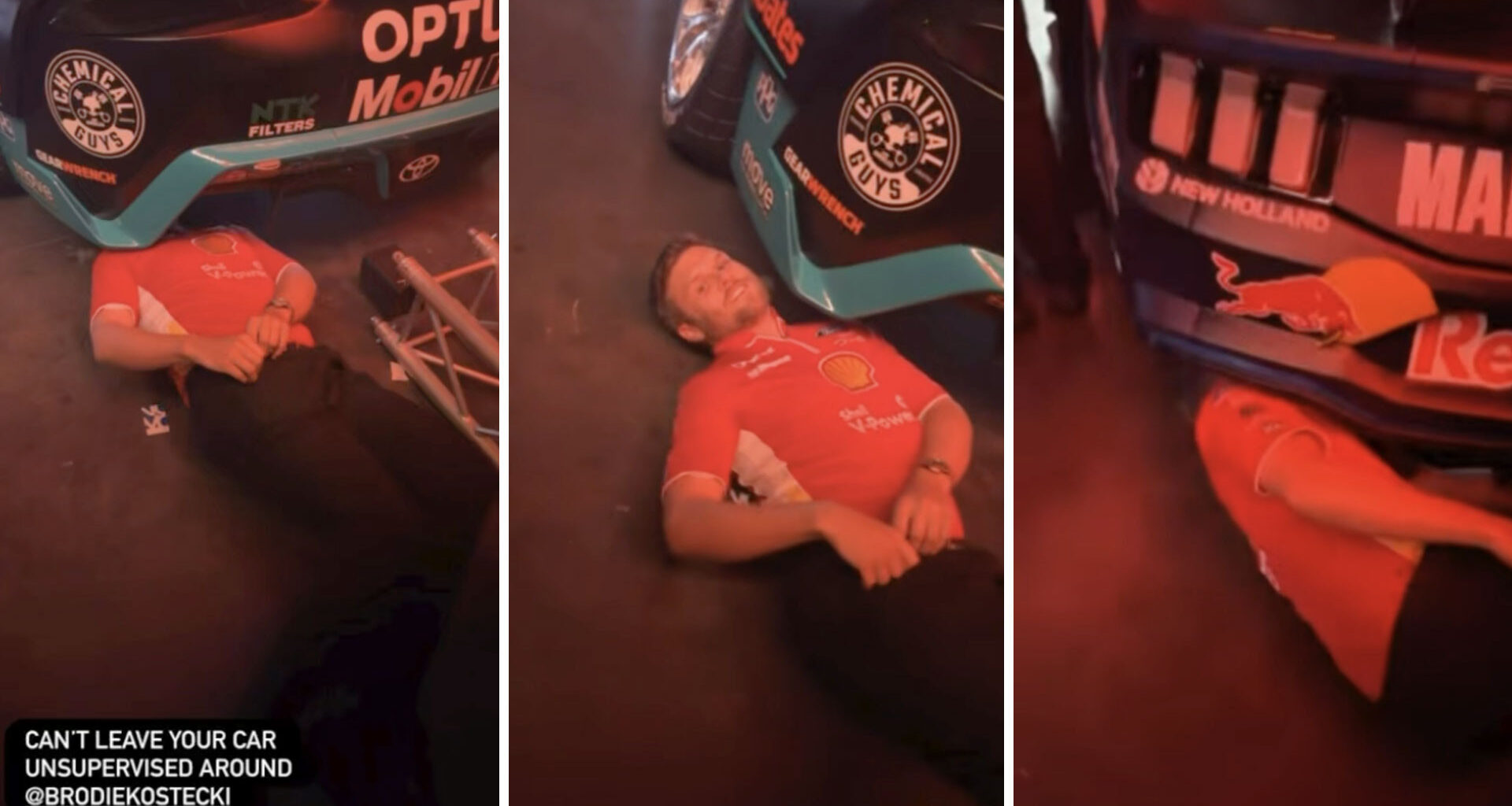 V8 Supercars champion's 'joke' video set off spy scandal