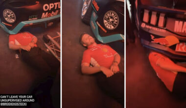 V8 Supercars champion's 'joke' video set off spy scandal