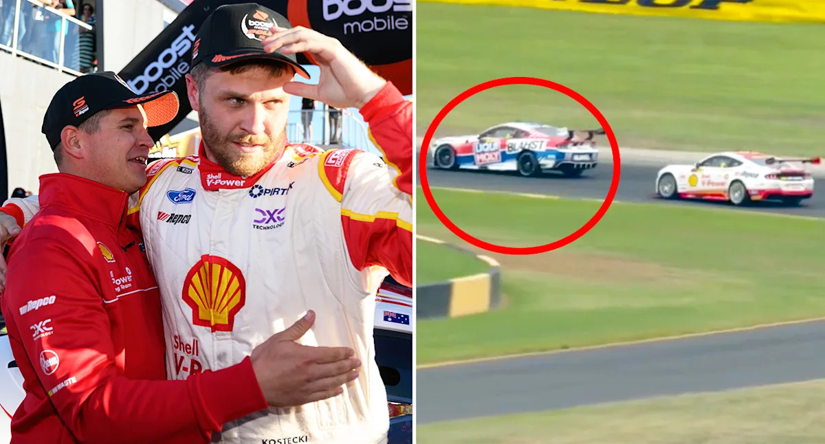 Supercars news: Champ fires back at rival after last-lap incident saw driver demoted 13 places