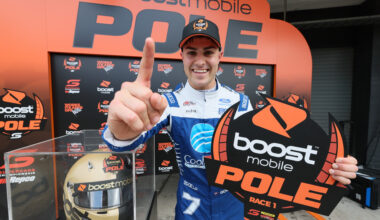 Supercars pole position prize money slashed under new Boost Mobile deal