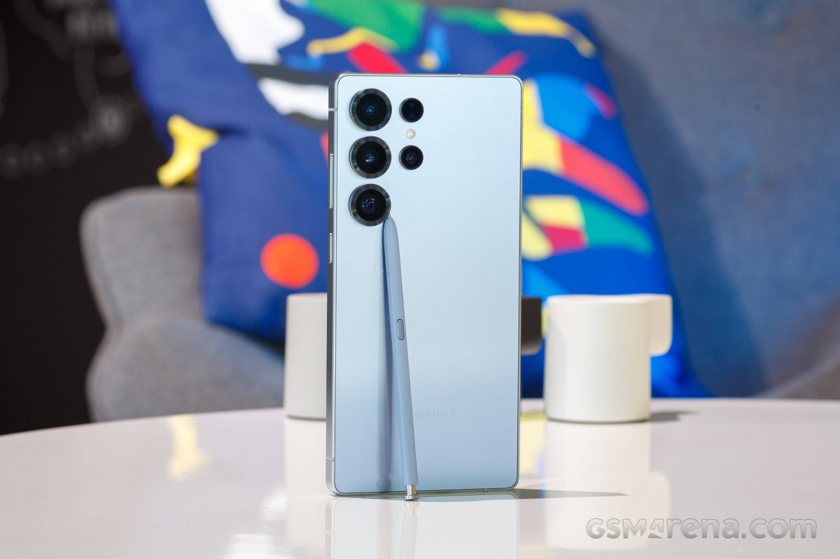 Samsung Galaxy S25 Ultra with its S Pen