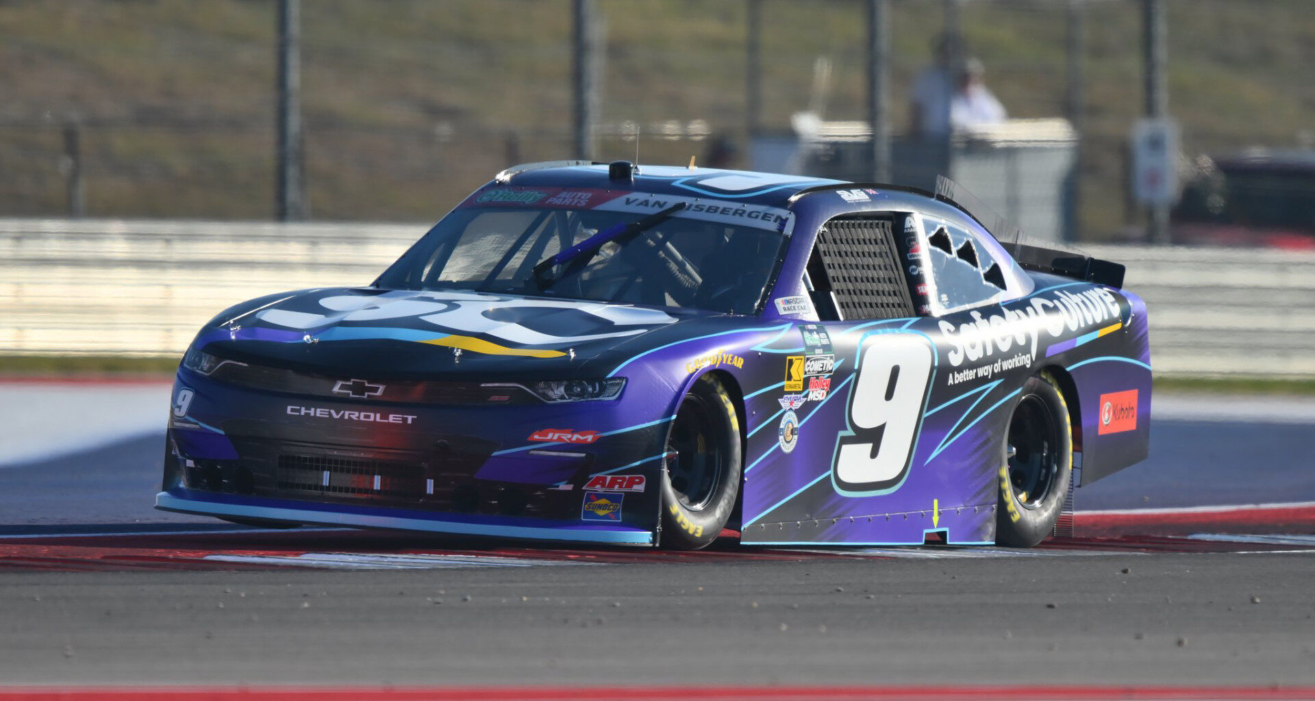 NASCAR news: Van Gisbergen qualifies second for O'Reilly Auto Parts Series at COTA