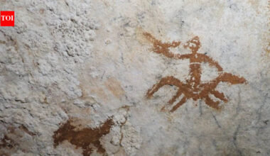 67,800-year-old hand stencil: The oldest dated rock art discovered in Indonesia | World News