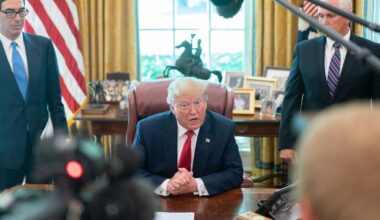 Trump went to Texas to talk about the economy and ended up taking credit for a police officer's sex life instead