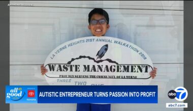 La Verne teenager with autism turns his obsession with trash trucks into a small business