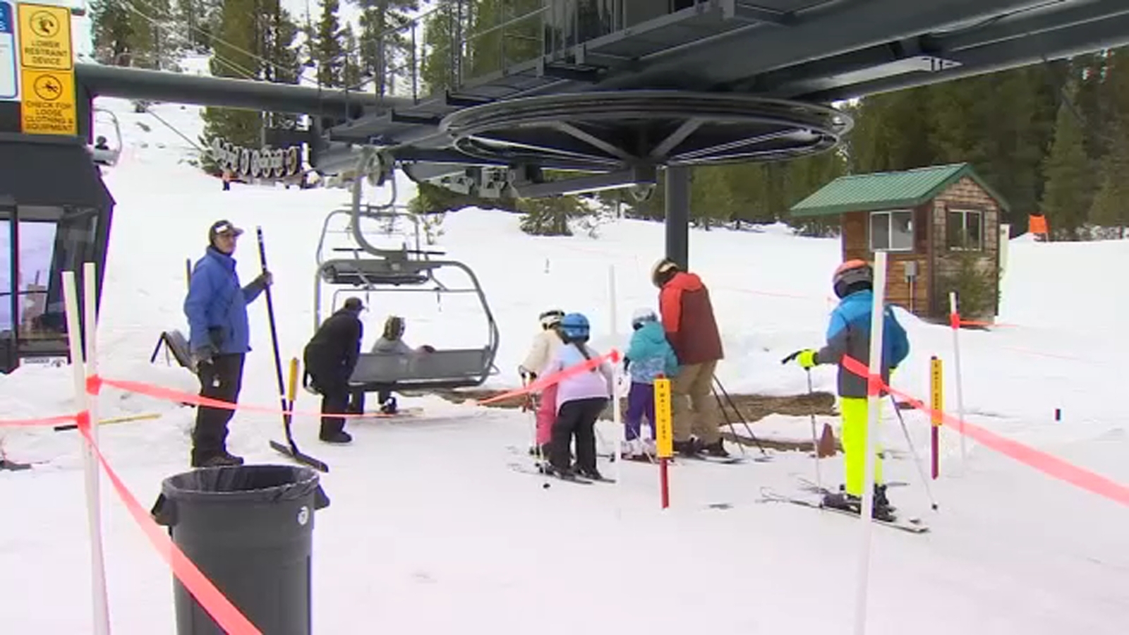 China Peak keeps slopes open during snow drought with snowmaking machines