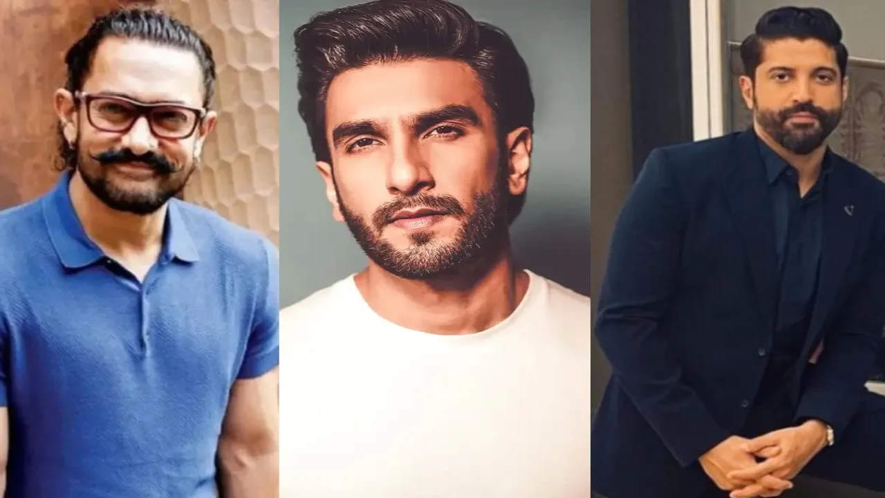 (PC: Aamir Khan, Ranveer Singh, Farhan Akhtar on Instagram)
