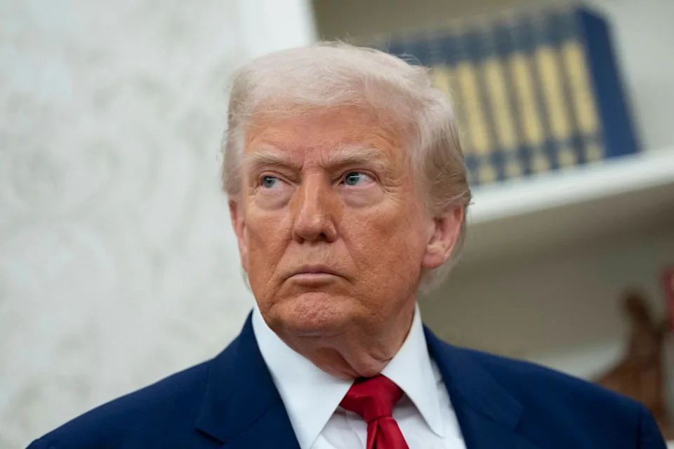 Donald Trump Participates in a Swearing-In Ceremony for Jeanine Pirro