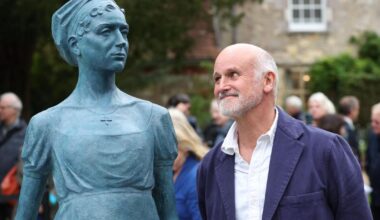 Jane Austen - Martin Jennings explains artistic choices statue