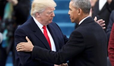 Outrage after Trump shares video depicting Obamas as apes