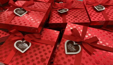 Workers process sweets at Li-Lac Chocolates in the Brooklyn borough of New York City