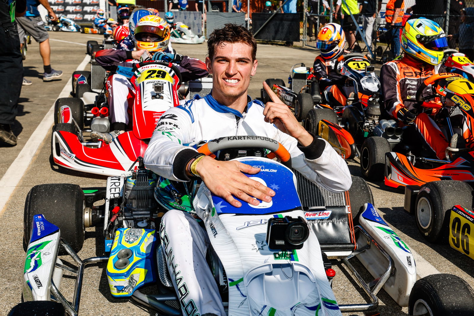 Shock fire burns JSH Racing to the ground