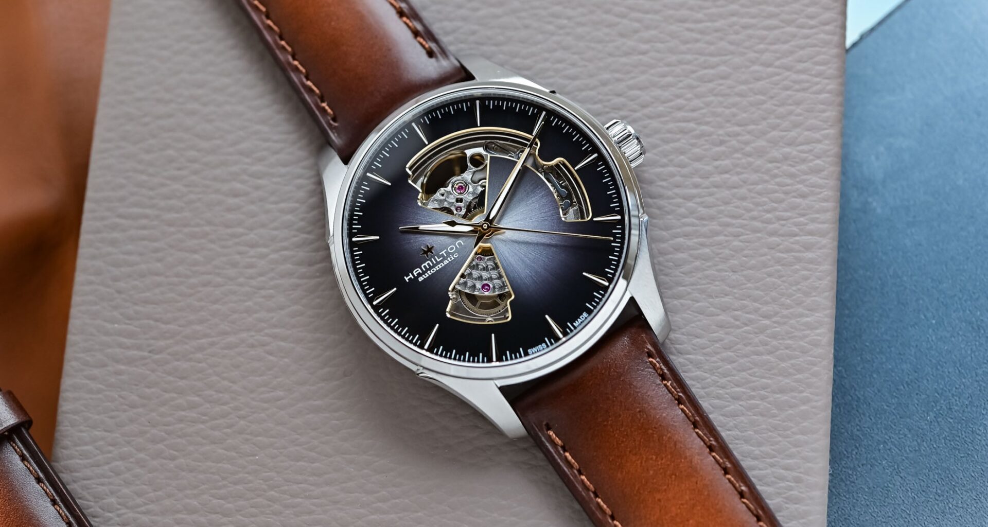 New, Vibrant Dial Colours for the Hamilton Jazzmaster Open Heart Series