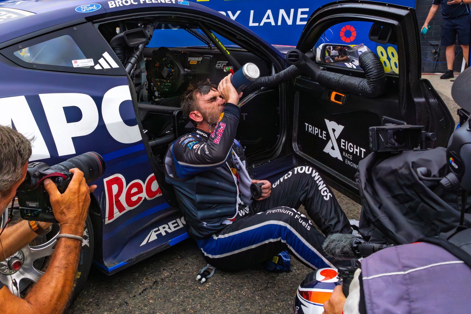 ‘Cooked’ Feeney details hellish Sydney 500 cool suit issue