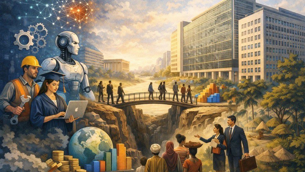 Jobs, skills and AI Assessing the IMF and World Bank Visions...