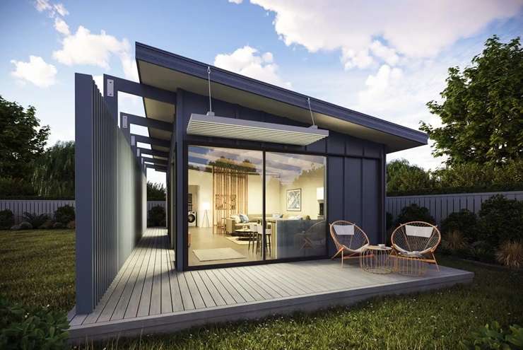 New-build homes on Arthurs Point Road, Arthur's Point, are available to buy off the plan. Photo / Supplied