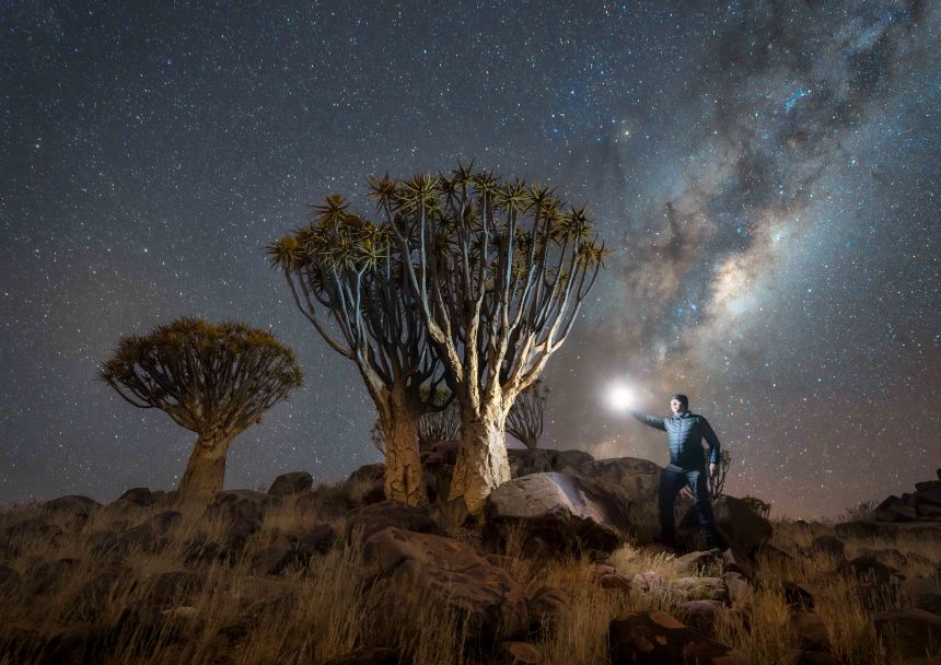 Goetsch is an avid astrophotographer.