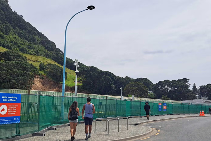 SunLive - Mount roads reopen as slip site deemed stable now